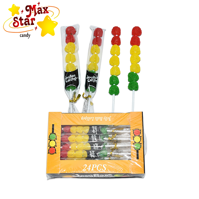 Hot selling traffic light shaped lollipop