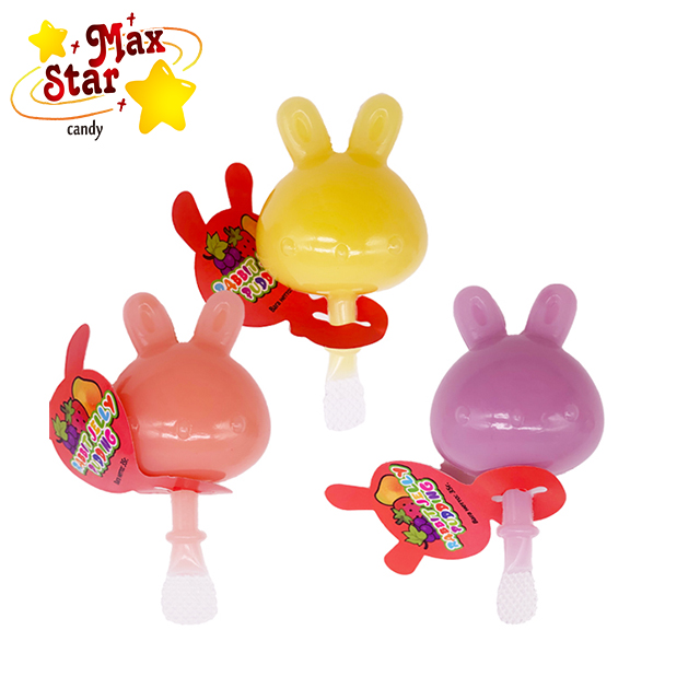 Pudding Candy Cute Rabbit Shape Liquid Jelly