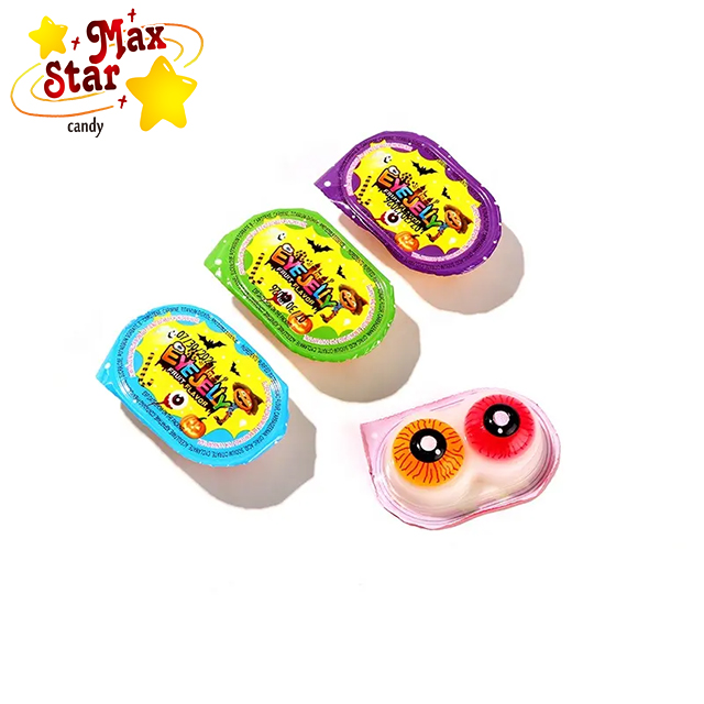 Eyeball Shape Pudding Gummy Jelly