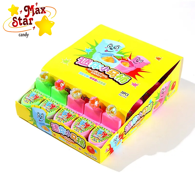 Hot selling delicious and fun toilet lollipop pop candy