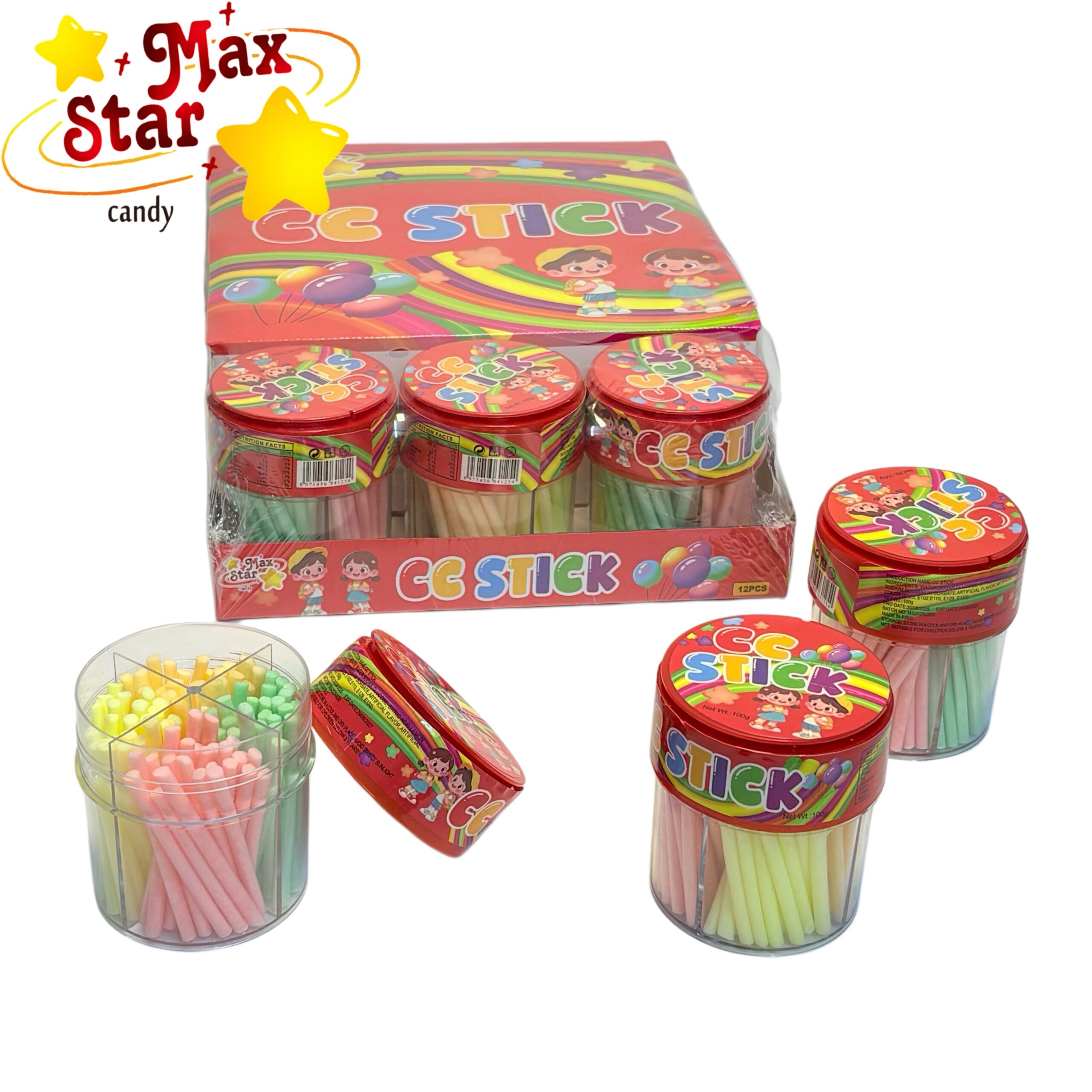 Novedad Hamburguesa Piruleta de malvavisco con capas de gominola 5 CC Stick 4 Palitos de Caramelo 4 Sabores de Fruta