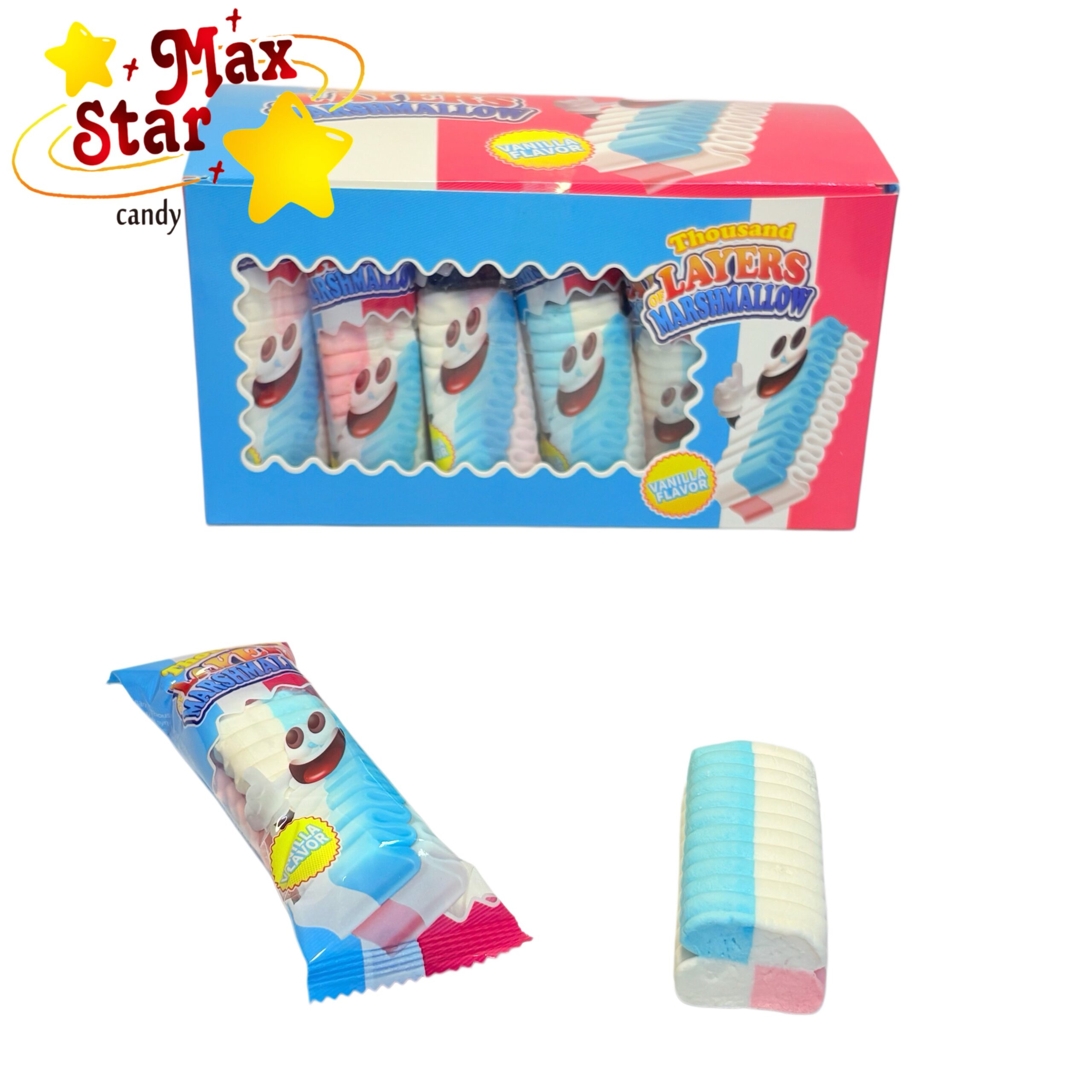 Home 18 Thousand Layers Marshmallow Ice Cream Shaped