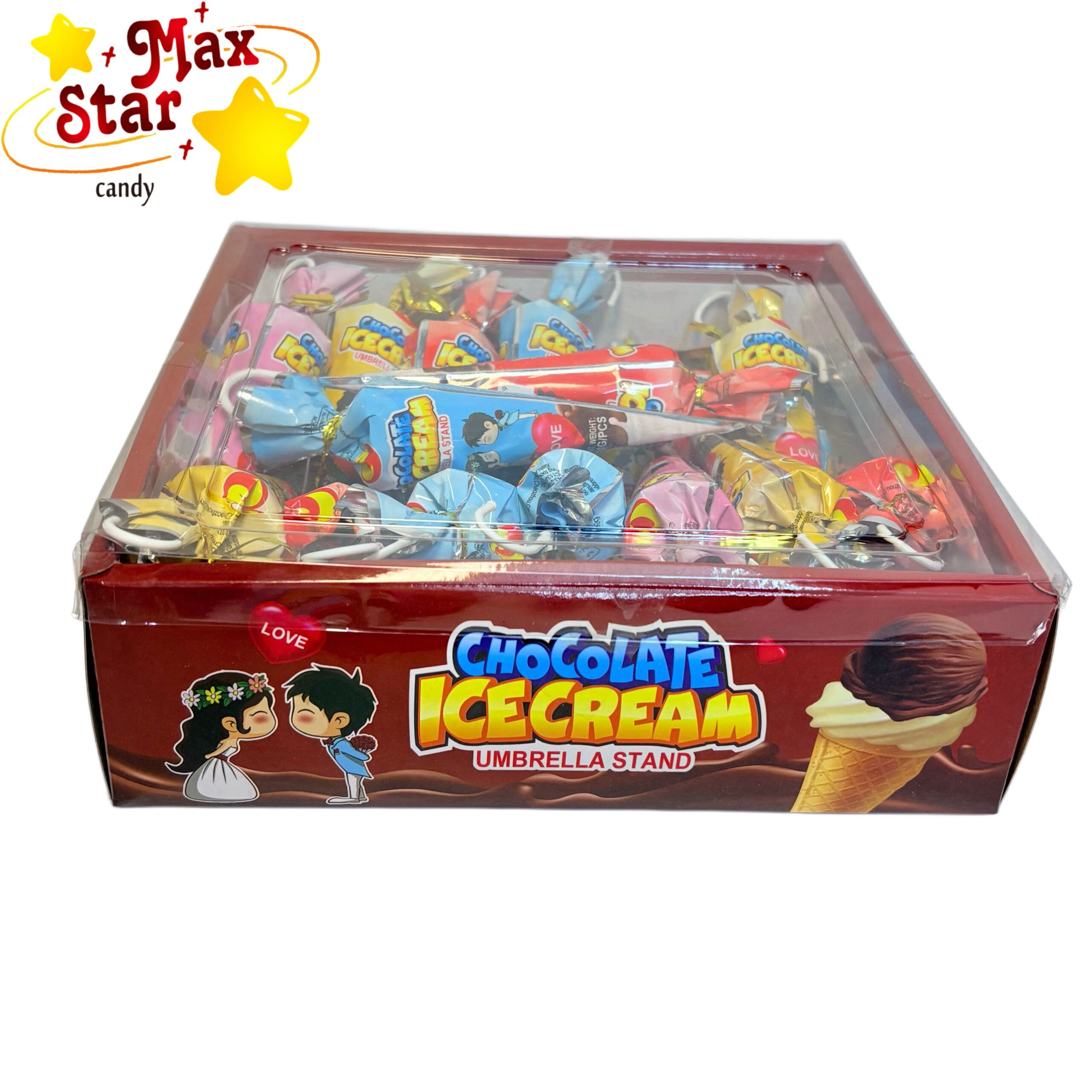 Шоколадные хрустящие конфеты в форме трубочек 5 Шоколадные бисквитные конфеты в форме зонтика